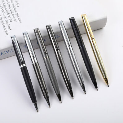 High-End Orange Metal Business Gift