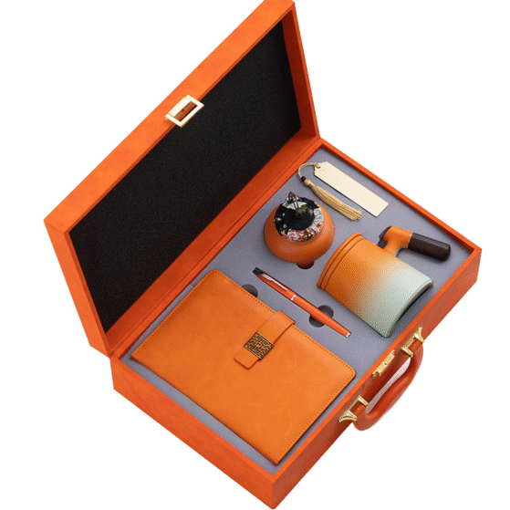 Custom Logo Corporate Notebook Gift Set