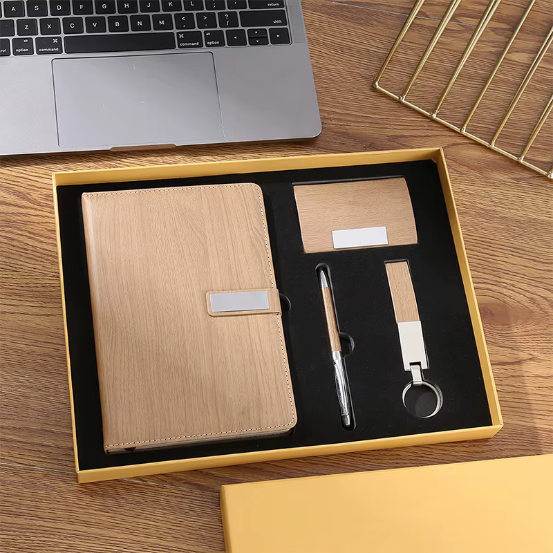 Executive Gift Set with Notepad, Keyring, Pen & Card Holder