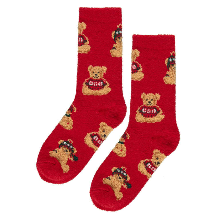 Ladies' Charlie the Bear Cosy Socks - Image 2