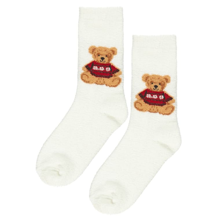 Ladies' Charlie the Bear Cosy Socks - Image 3