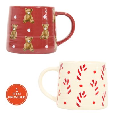 Candy Cane or Teddy Bear Mug