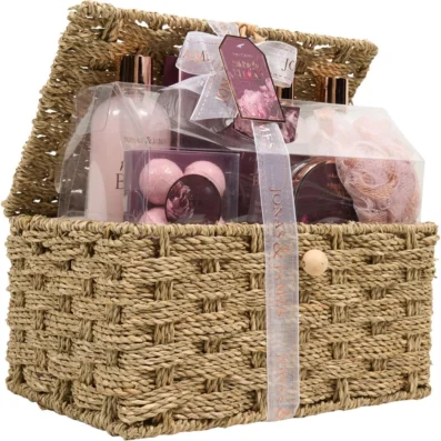 Midnight Bloom Bath Hamper