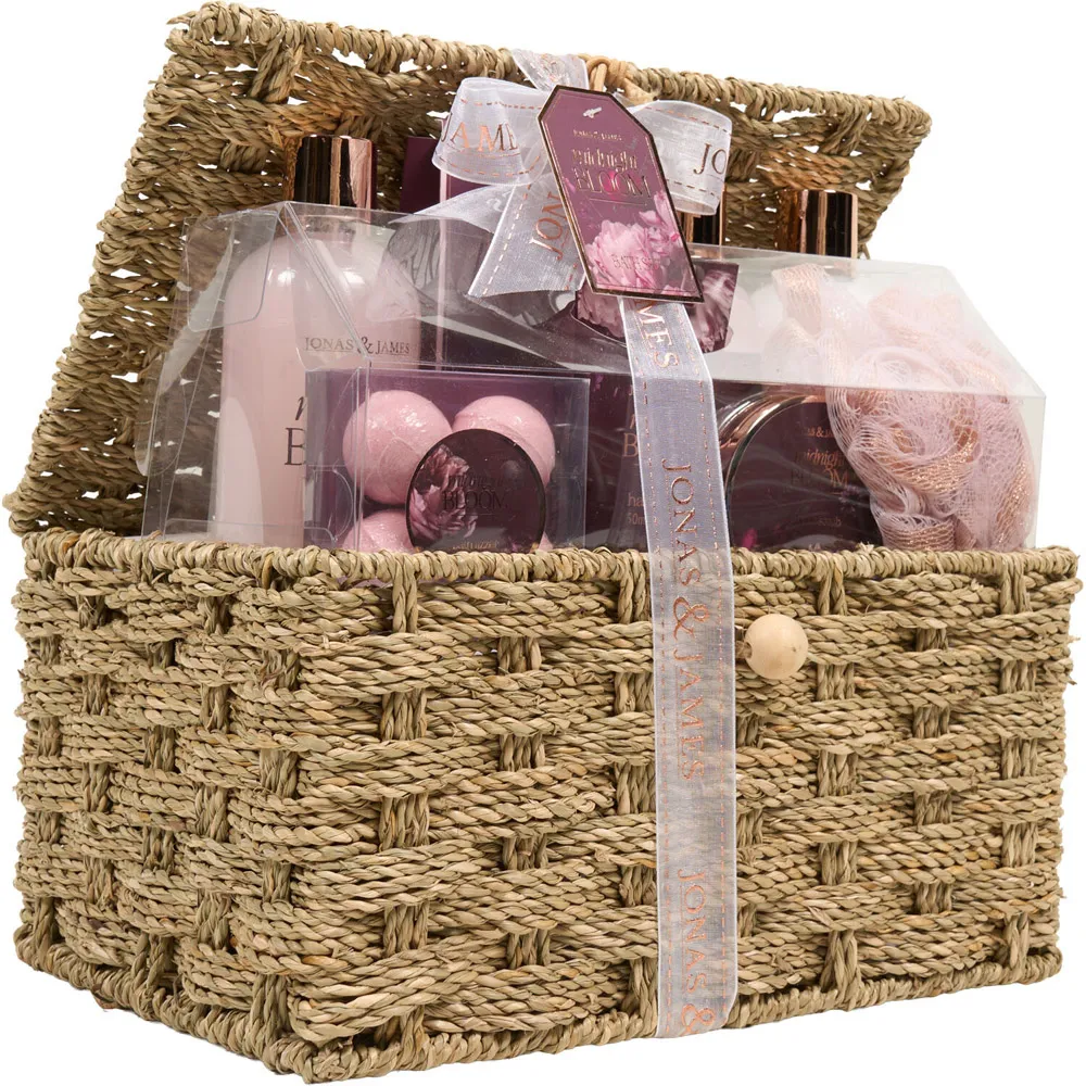 Midnight Bloom Bath Hamper