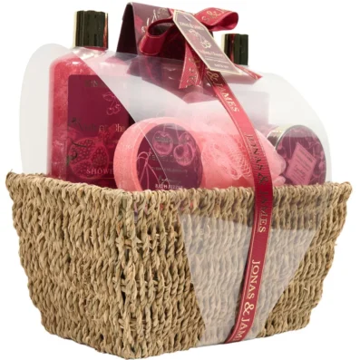 Velvet Cherry Basket Set